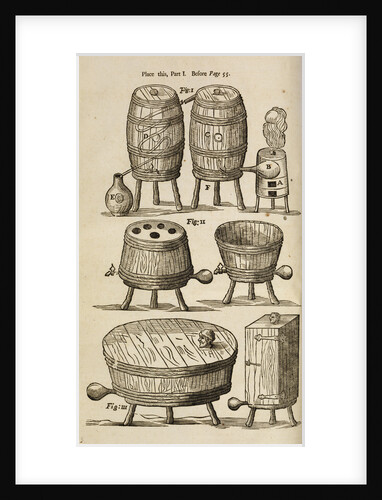 Wooden vessels for distilling, beer-making and bathing by unknown