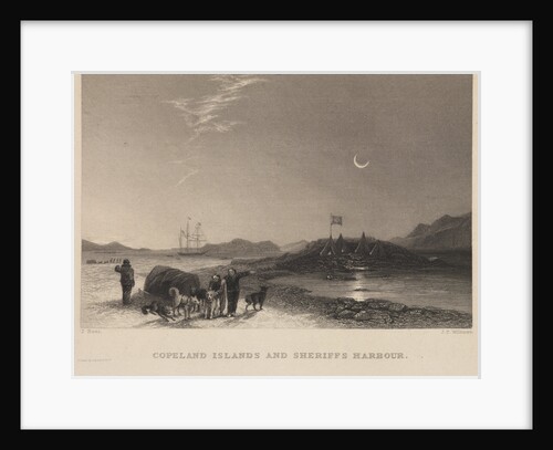 Copeland Islands and Sheriffs Harbour by James Tibbits Willmore