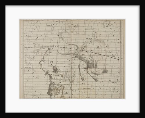 Taurus, from John Flamsteed's 'Atlas Coelestis' by Anonymous