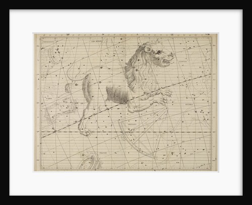 Leo, from John Flamsteed's 'Atlas Coelestis by Anonymous