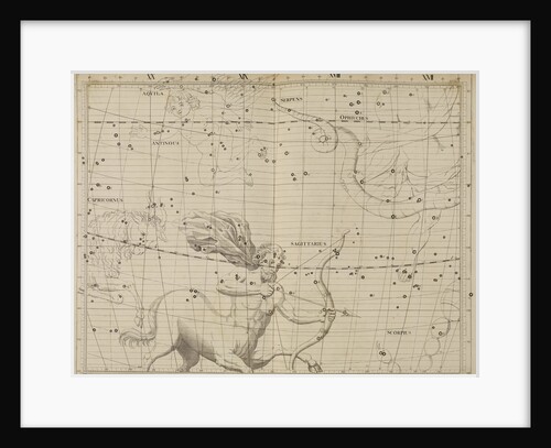 Sagittarius, from John Flamsteed's 'Atlas Coelestis' by Anonymous