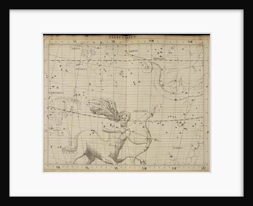 Sagittarius, from John Flamsteed's 'Atlas Coelestis' by Anonymous
