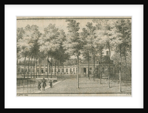 Abraham Trembley and pupils collecting hydra by Jacobus van der Schley