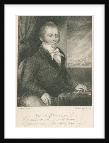 Portrait of James Holman (1786-1857) by R Cooper