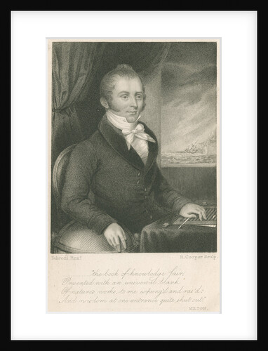 Portrait of James Holman (1786-1857) by R Cooper