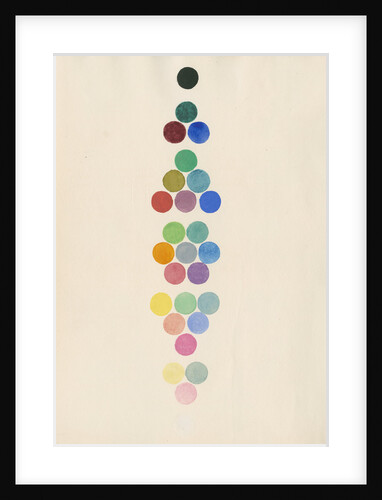 Colour spot chart by Anonymous