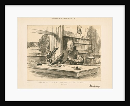 Portrait of John Lubbock, 1st Baron Avebury (1834-1913) by Anonymous