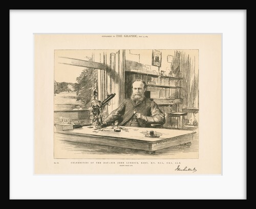 Portrait of John Lubbock, 1st Baron Avebury (1834-1913) by Anonymous