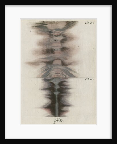 Gold wire explosion pattern by Anonymous