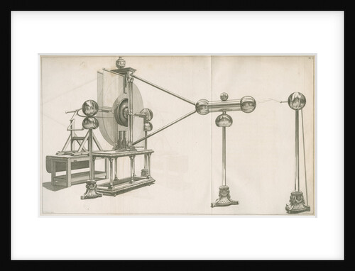 Improved electrical machine at Teyler's Museum by Izaac Jansz de Wit