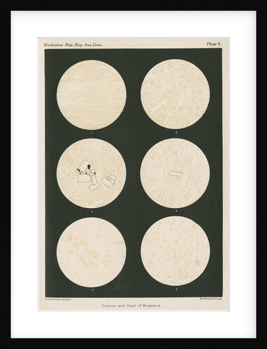 Pumice and dust of Krakatoa by Anonymous