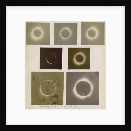 Solar eclipse of August 1887 by unknown
