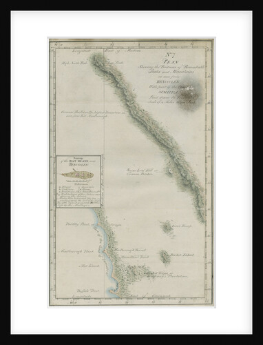 Map of South-West Sumatra by unknown