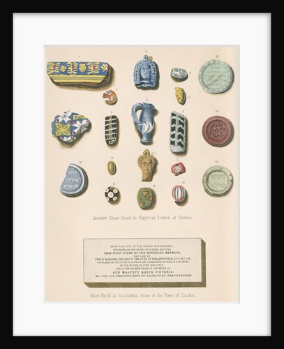 Ancient Egyptian glass by J R Robbins