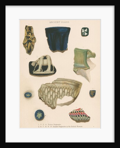 Roman and other ancient glass by J R Robbins