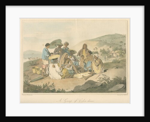 'A Group of Cochin chinese' by Thomas Medland