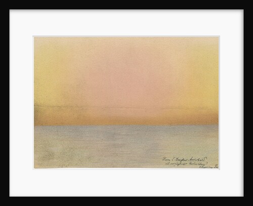 Krakatoa sunset by Karl Johann Kiessling