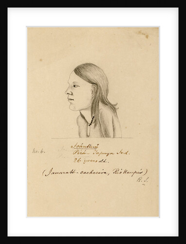 Portrait of Icanturu by Richard Spruce