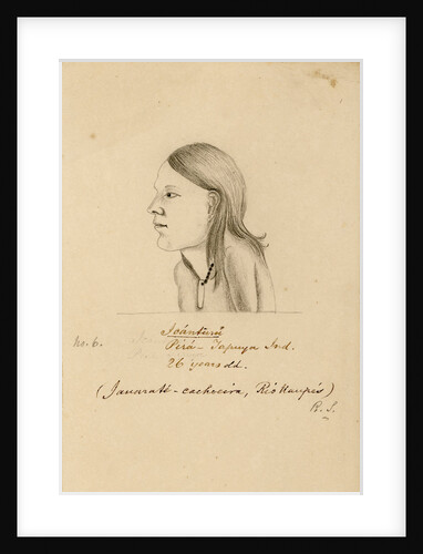 Portrait of Icanturu by Richard Spruce