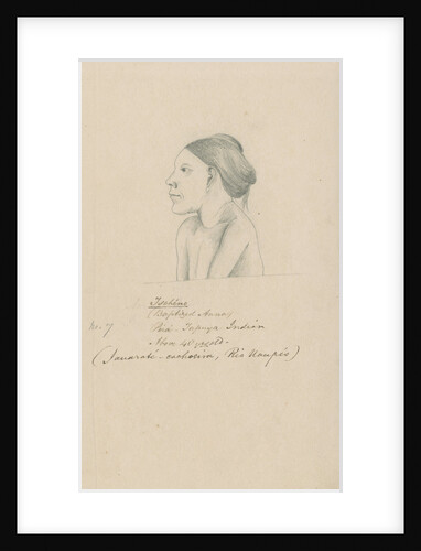 Portrait of TschÃ©no by Richard Spruce