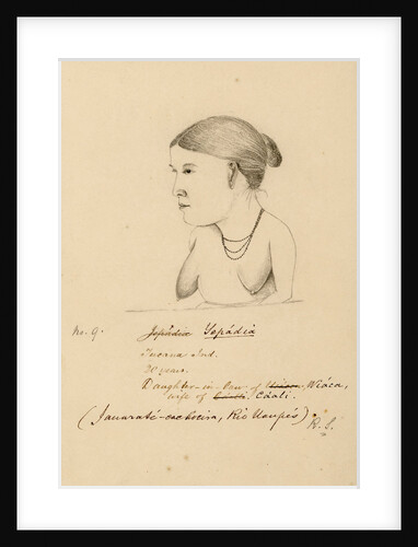 Portrait of Yepádia by Richard Spruce