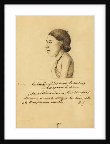 Portrait of Cuiauí by Richard Spruce
