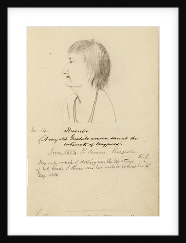 Portrait of Huanéau by Richard Spruce