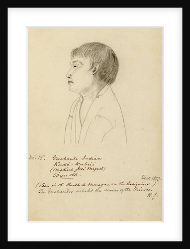 Portrait of Kudé-Kubúi by Richard Spruce