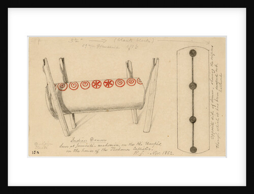 Two views of an Indian drum by Richard Spruce