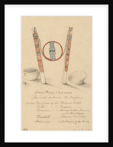An Indian drum by Richard Spruce