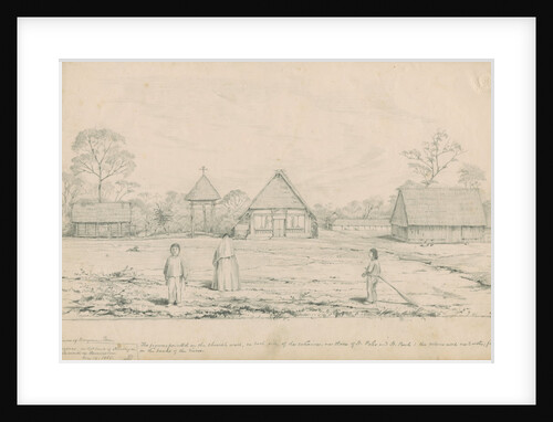 Yurimaguas village by Richard Spruce