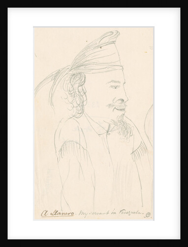 Portait of Spruce's attendant at Maypures by Richard Spruce