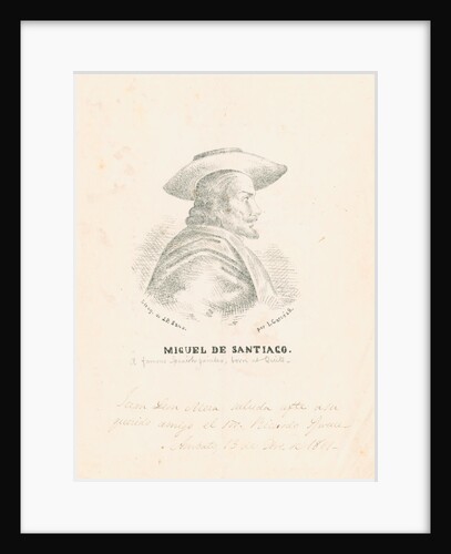 Portrait of Miguel de Santiago by Richard Spruce