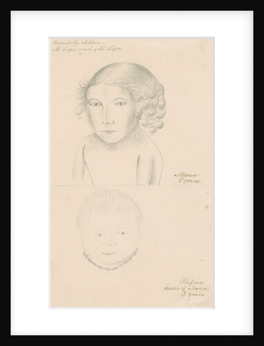 Portraits of Rufina and Maria by Richard Spruce