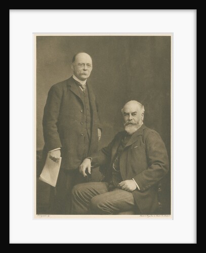 Portrait of Henry John Elwes and Augustine Henry by Elliott & Fry