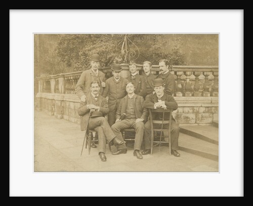 Group portrait of Trinity College undergraduates by Unknown