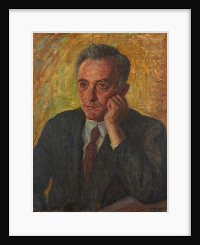 Portrait of Max Born by Herman Hirsch