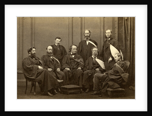 Group portrait of Andersonian Professors by Cramb Brothers