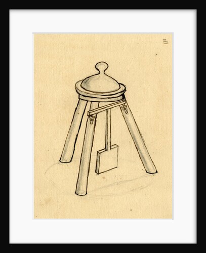 Ballistic pendulum by Benjamin Robins