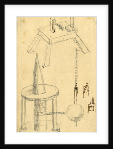 Whirling arm and gun mount by Benjamin Robins