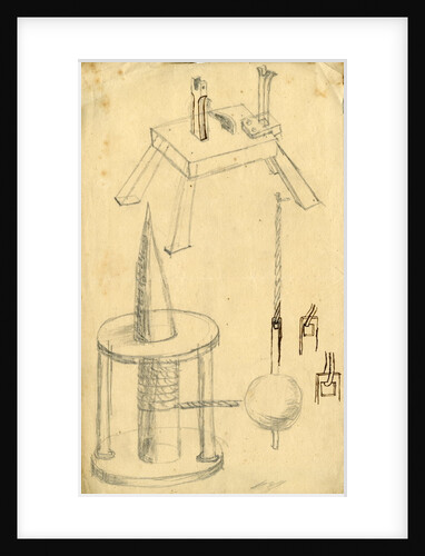 Whirling arm and gun mount by Benjamin Robins