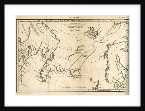 Map of Greenland by W & D Lizars