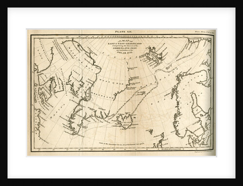Map of Greenland by W & D Lizars