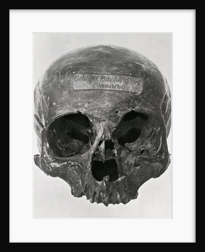 George Buchanan’s skull by Unknown