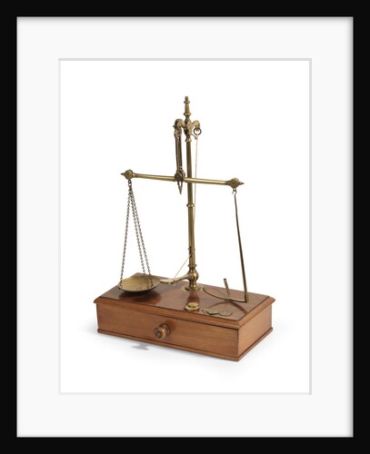 Apothecaries’ scales by H Martin