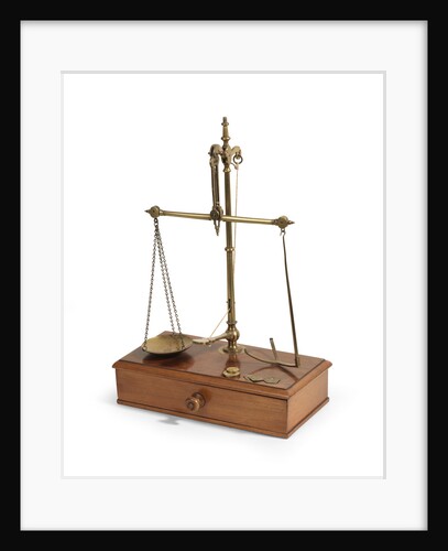 Apothecaries' scales by H Martin