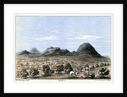 Mount Taylor and Mount Hale by Henry Charles Prinsep