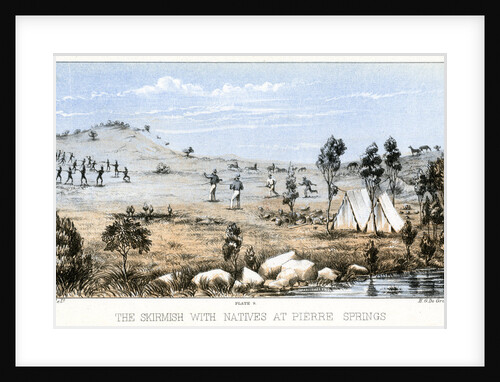 Skirmish at Weld Springs by Henry Charles Prinsep