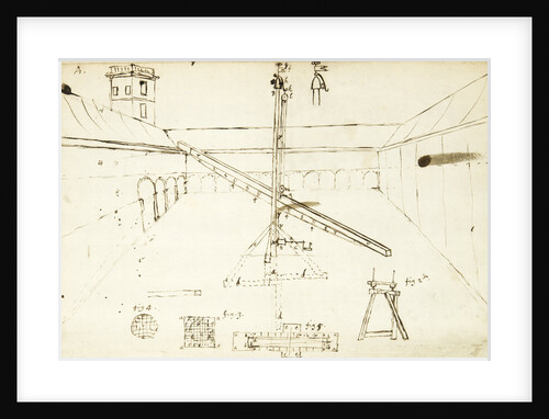 Telescope at Gresham College by Robert Hooke