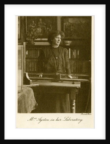 Portrait of Hertha Ayrton by After James Russell and Sons